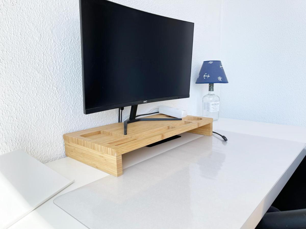 Panoramic Seaview - 2 Bedroom, Main Ave, 15 Min Walk Beach, Workspace Albufeira Kültér fotó